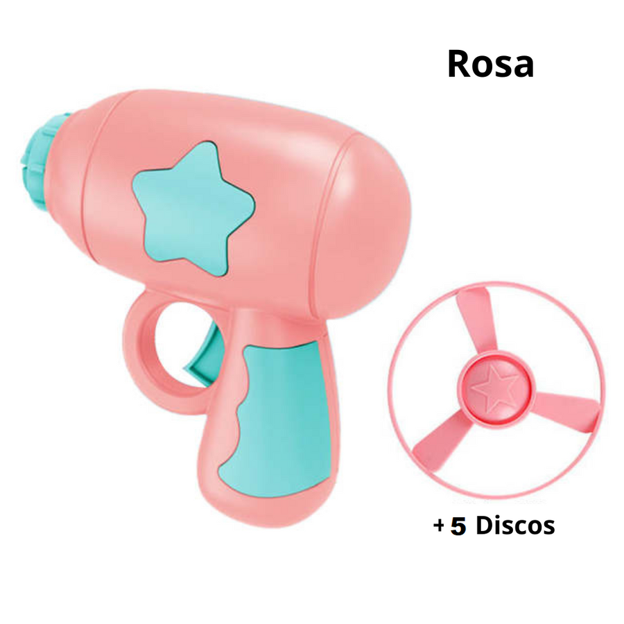 Brinquedo Lançador de Discos para Pets