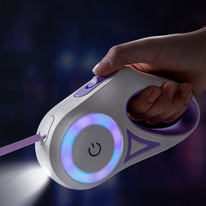 Guia Retrátil Led Style Para Pets