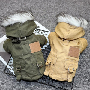 Jaqueta Parka Para Pets