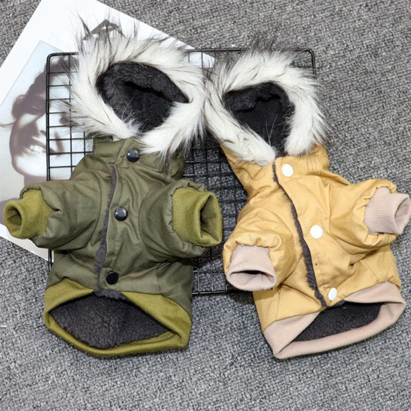 Jaqueta Parka Para Pets