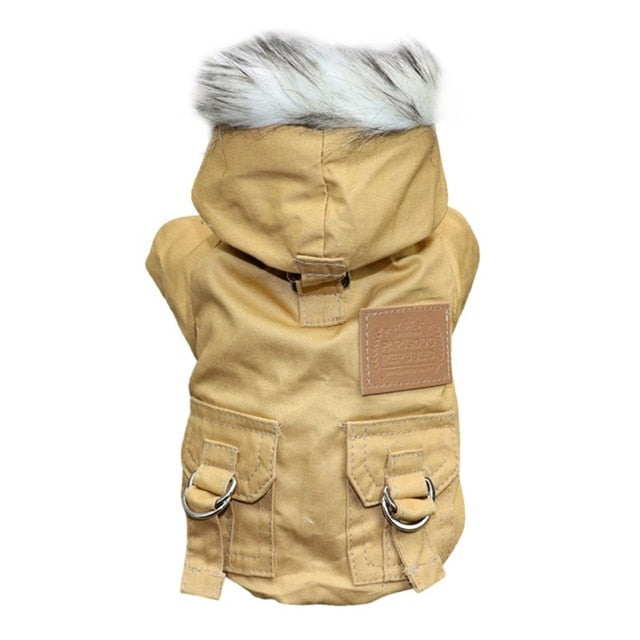 Jaqueta Parka Para Pets