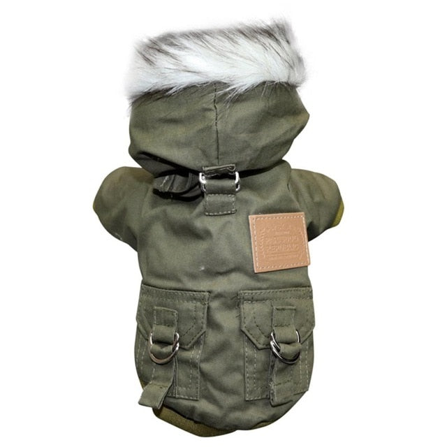 Jaqueta Parka Para Pets