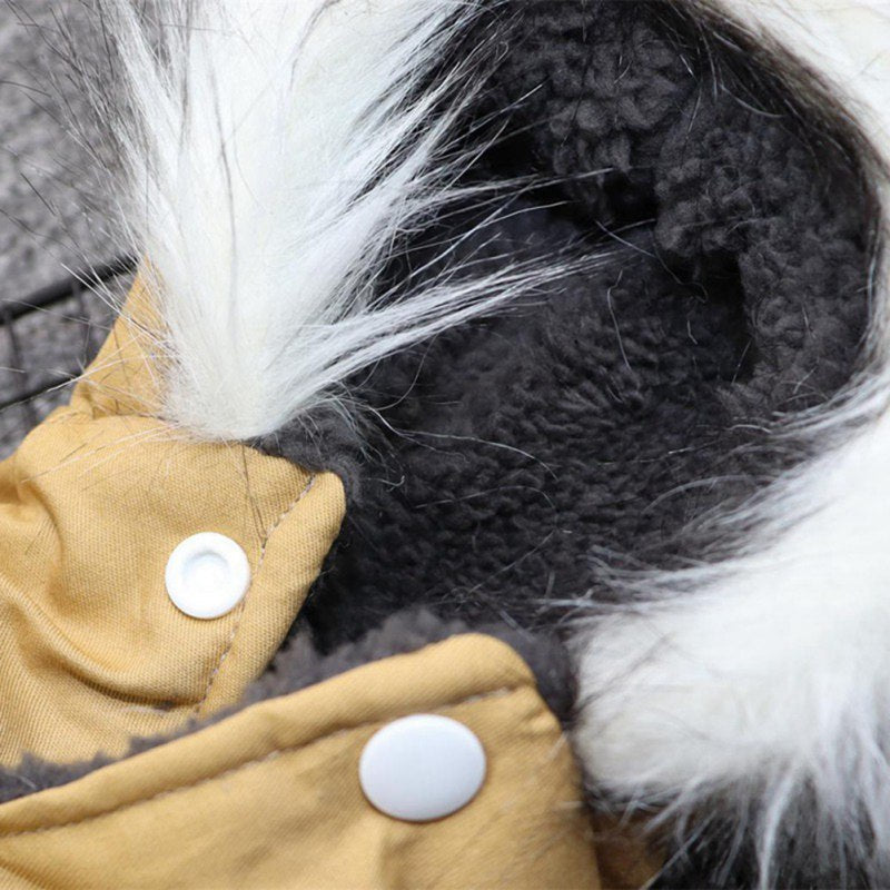 Jaqueta Parka Para Pets