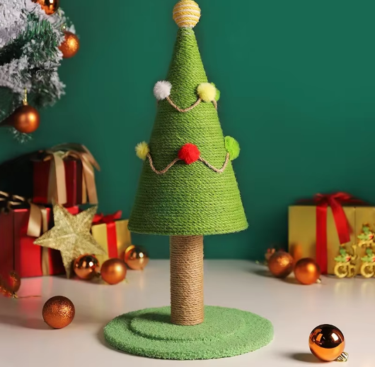 Árvore de Natal Arranhável para Gatos