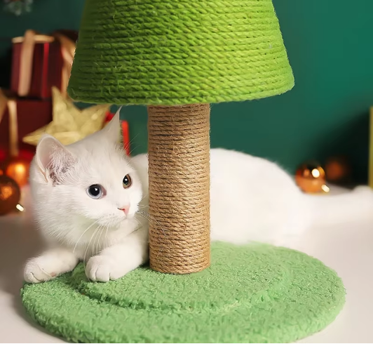 Árvore de Natal Arranhável para Gatos
